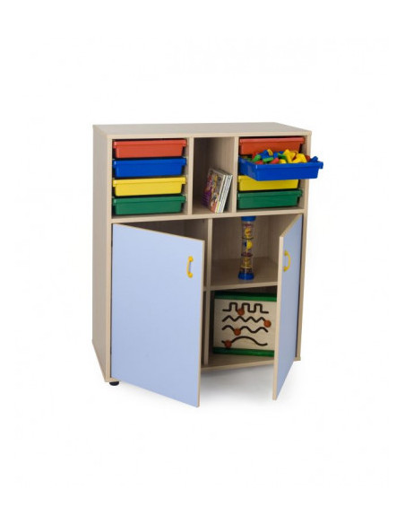 MUEBLE INTERMEDIO ARMARIO Y CUBETERO 900 HAYA MOBEDUC 600817HPS18