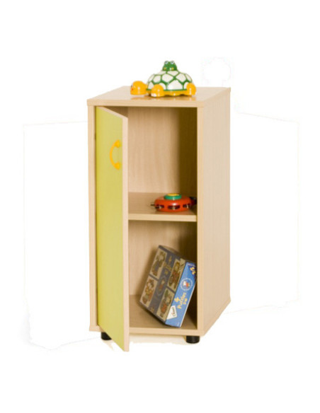 MUEBLE BAJO ARMARIO 2 ESTANTES 360 HAYA MOBEDUC 600216HPS18