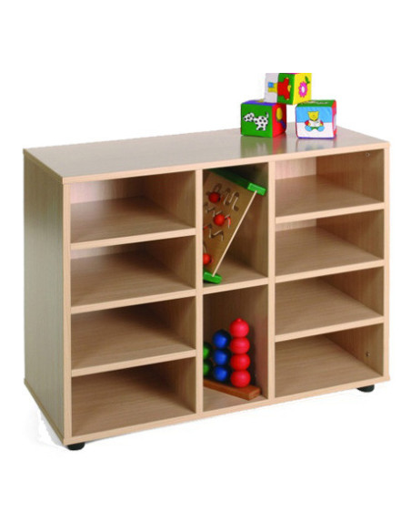 MUEBLE BAJO 10 CASILLAS HAYA MOBEDUC 600205HP18