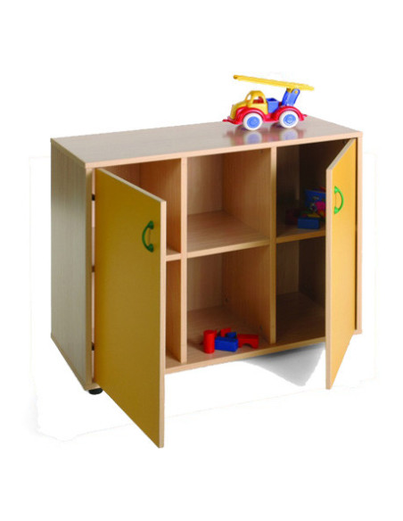 MUEBLE BAJO ARMARIO 6 CASILLAS HAYA MOBEDUC 600207HPS18