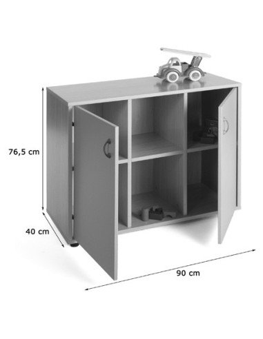 MUEBLE BAJO ARMARIO 6 CASILLAS HAYA MOBEDUC...