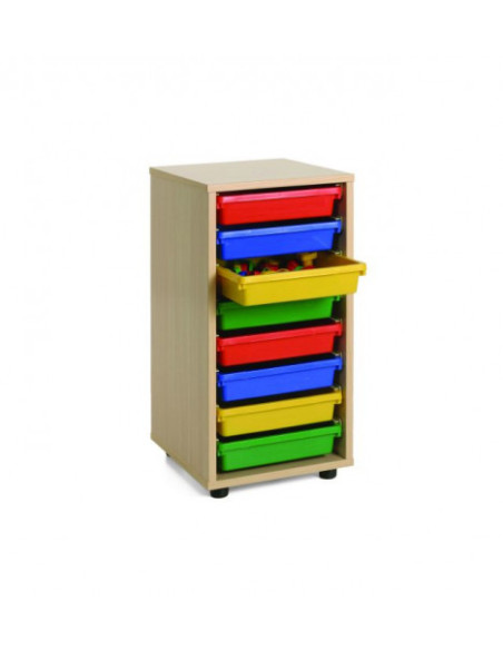 MUEBLE BAJO CUBETERO 1 COLUMNA 360 HAYA MOBEDUC 600209HP18