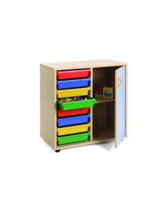 MUEBLE BAJO CUBETERO ARMARIO 700 HAYA MOBEDUC 600211HPS18