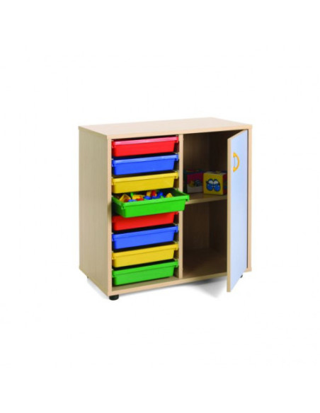 MUEBLE BAJO CUBETERO ARMARIO 700 HAYA MOBEDUC 600211HPS18