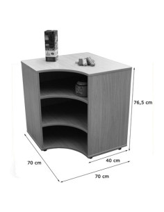 MUEBLE BAJO RINCONERO HAYA MOBEDUC 600221HP18 2