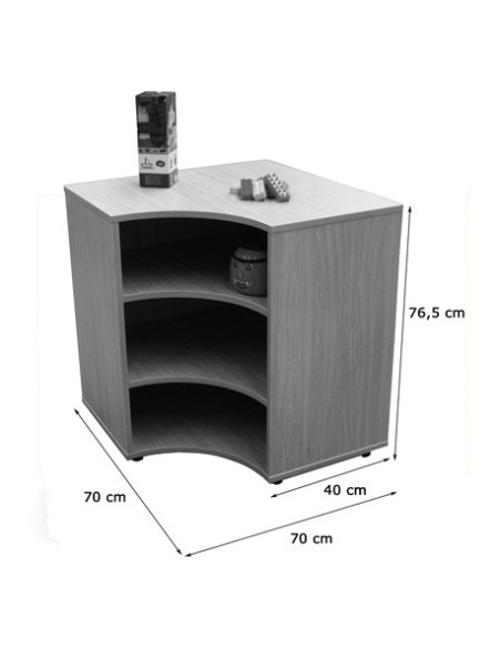 MUEBLE BAJO RINCONERO HAYA MOBEDUC 600221HP18