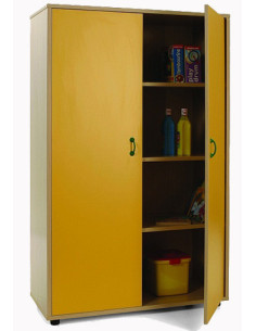 MUEBLE MEDIO ARMARIO 2 PUERTAS HAYA MOBEDUC 600302HPS18