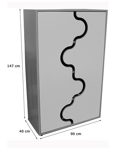 PUERTAS ONDA HAYA MOBEDUC 600319HPS18