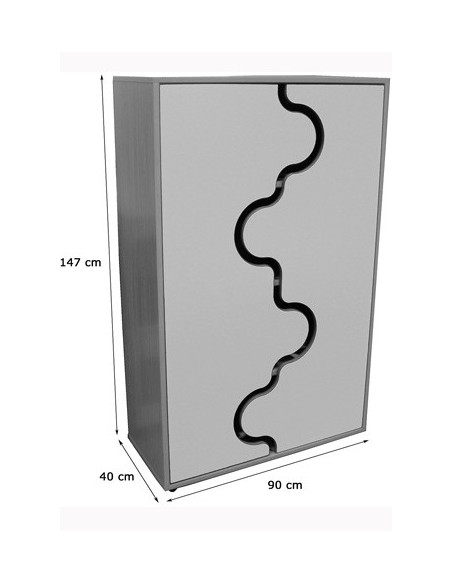 PUERTAS ONDA HAYA MOBEDUC 600319HPS18