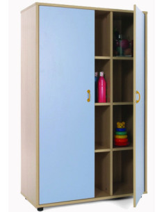 MUEBLE MEDIO ARMARIO 12 CASILLAS HAYA MOBEDUC 600306HPS18