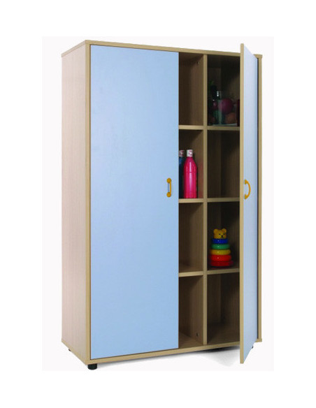 MUEBLE MEDIO ARMARIO 12 CASILLAS HAYA MOBEDUC 600306HPS18