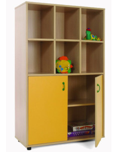 MUEBLE MEDIO ARMARIO 6 CASILLAS HAYA MOBEDUC 600307HPS18