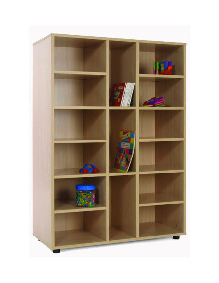 MUEBLE MEDIO 15 CASILLAS HAYA MOBEDUC 600308HP18