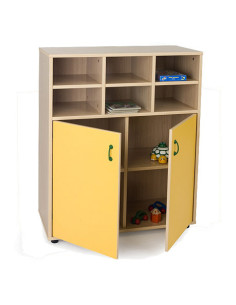 MUEBLE INTERMEDIO ARMARIO Y CASILLERO HAYA MOBEDUC 600809HPS18