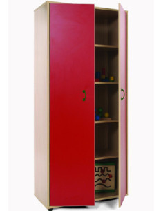 MUEBLE ALTO ARMARIO 2 PUERTAS HAYA MOBEDUC 600402HPS18