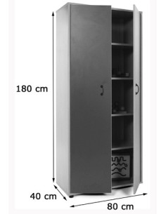 MUEBLE ALTO ARMARIO 2 PUERTAS HAYA MOBEDUC 600402HPS18 2