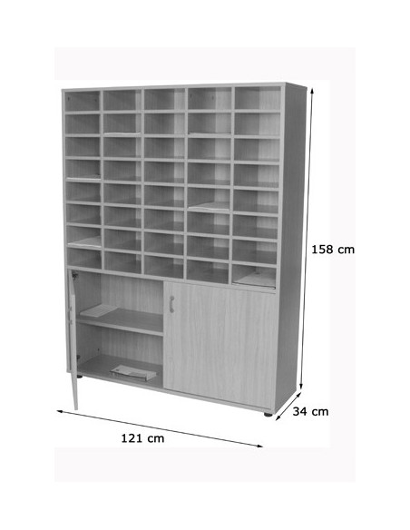 MUEBLE ORGANIZADOR PROFESORES HAYA MOBEDUC 600504HPS18