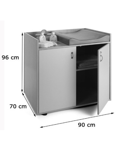 MUEBLE CAMBIADOR ESTÁNDAR SIN COJIN INCLUIDO...