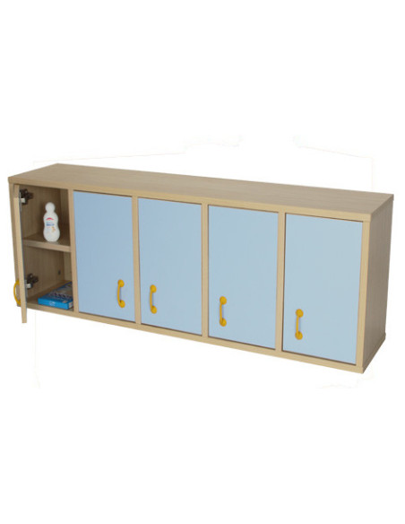 MUEBLE CASILLERO 10 CASILLAS CON PUERTA HAYA MOBEDUC 600712HS18