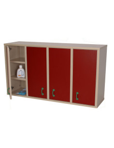 MUEBLE CASILLERO 12 CASILLAS CON PUERTA HAYA MOBEDUC 600713HS18