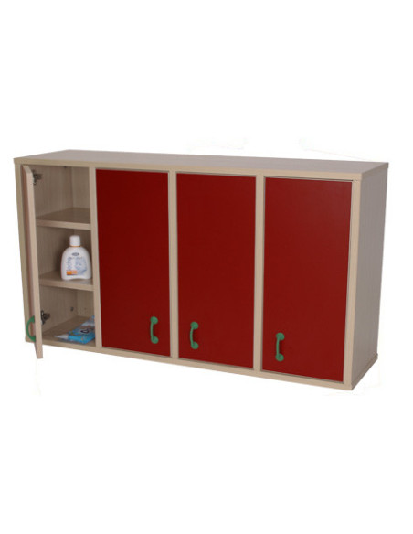 MUEBLE CASILLERO 12 CASILLAS CON PUERTA HAYA MOBEDUC 600713HS18