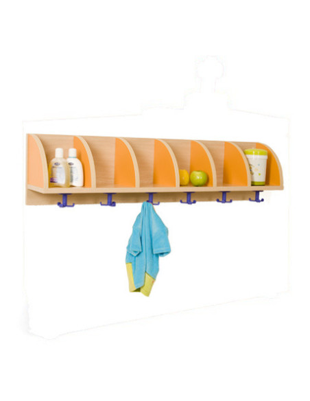 PERCHERO QUESITOS 6 CASILLAS LAT MEDIA LUNA HAYA MOBEDUC 600620AH18