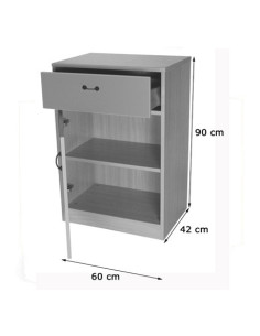 MUEBLE VAJILLERO (FONDO 42 CM) HAYA MOBEDUC 600637HPS18 2