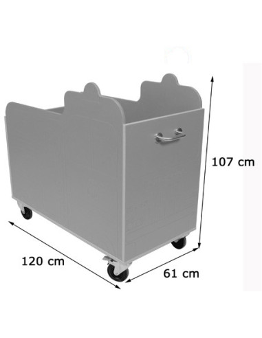 CARRO DE EVACUACIÓN DE BOMBEROS HAYA MOBEDUC...