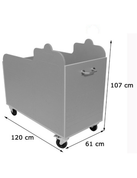 CARRO DE EVACUACIÓN DE BOMBEROS HAYA MOBEDUC 600639HR18