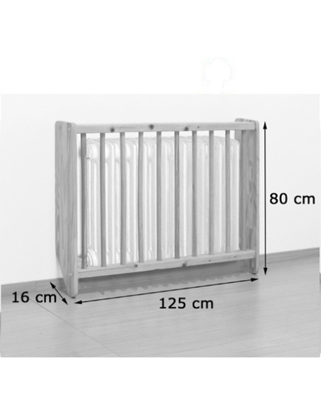 CUBRERRADIADOR 125 CM HAYA MOBEDUC 600611