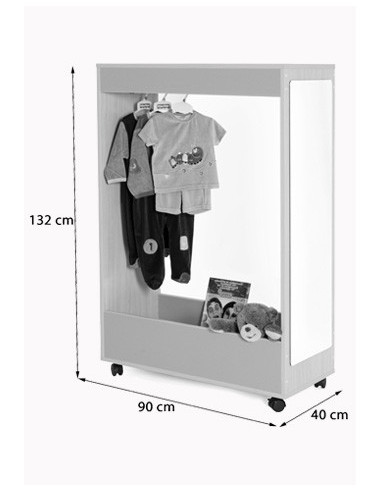 MUEBLE DE DISFRACES ABIERTO HAYA MOBEDUC...