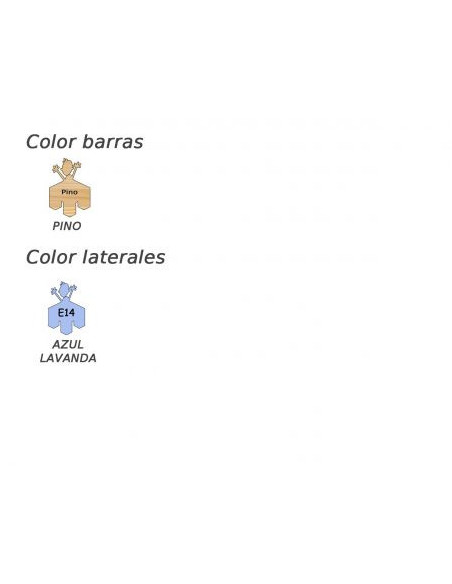 BARRAS PARA ESPEJO DE IDENTIDAD HAYA MOBEDUC 602006H14