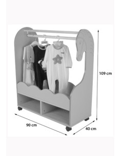 MUEBLE DISFRACES CABALLITO HAYA MOBEDUC 602014HR18 2