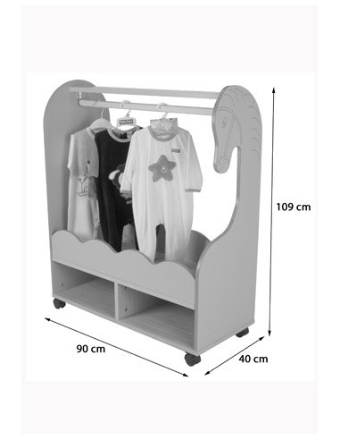 MUEBLE DISFRACES CABALLITO HAYA MOBEDUC 602014HR18