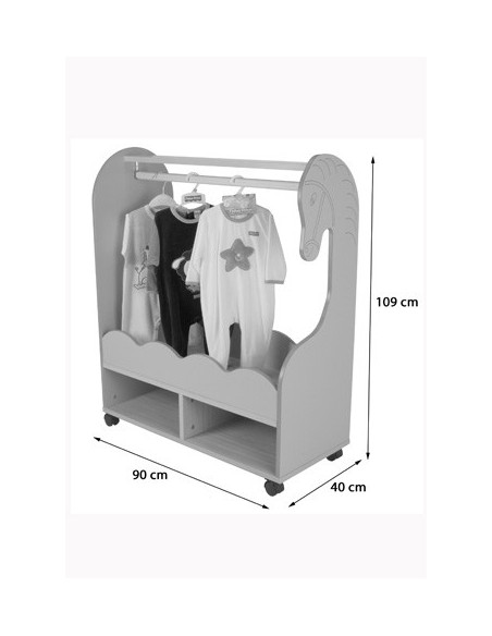 MUEBLE DISFRACES CABALLITO HAYA MOBEDUC 602014HR18