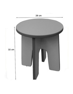 TABURETE COCINA HAYA MOBEDUC 602020H18 2