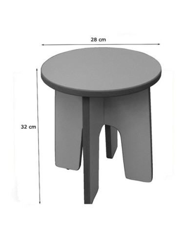 TABURETE COCINA HAYA MOBEDUC 602020H18