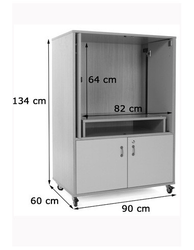 MUEBLE TELEVISIÓN Y VIDEO HAYA MOBEDUC 600901HRC18