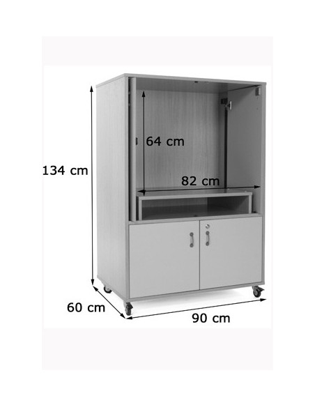 MUEBLE TELEVISIÓN Y VIDEO HAYA MOBEDUC 600901HRC18
