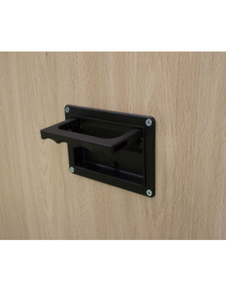 MUEBLE TELEVISIÓN Y VÍDEO ALTO CON PERSIANA HAYA MOBEDUC 600911HRC18