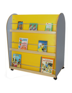 MUEBLE EXPOSITOR DE LIBROS OVALADO HAYA MOBEDUC 602102HR18