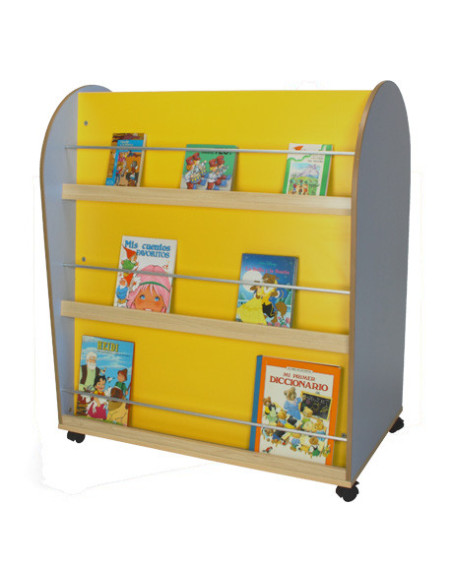 MUEBLE EXPOSITOR DE LIBROS OVALADO HAYA MOBEDUC 602102HR18