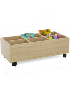 CARRO LIBRERÍA BAJO HAYA MOBEDUC 600905HR18