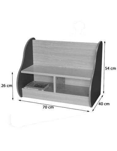 BANCO 2 NIÑOS HAYA MOBEDUC 602104HP18