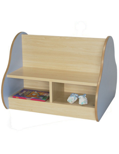 BANCO DOBLE 4 NIÑOS HAYA MOBEDUC 602106HP18