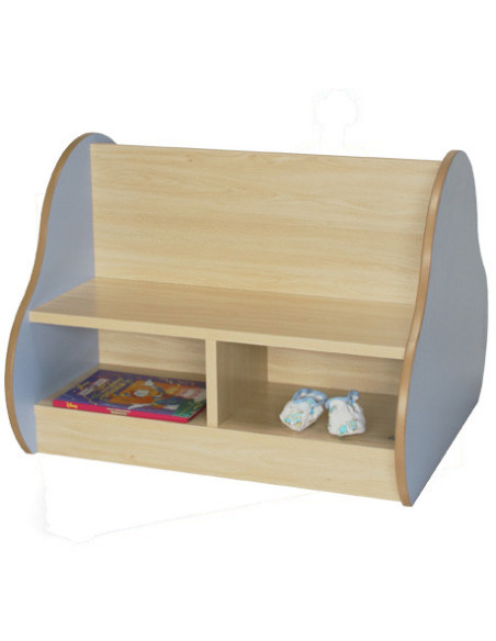 BANCO DOBLE 4 NIÑOS HAYA MOBEDUC 602106HP18