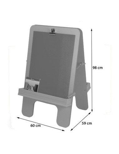 CABALLETE DE PINTURA 2 NIÑOS HAYA MOBEDUC...