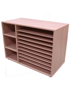 MUEBLE ESTANTERIA Y CARTULINERO BAJO HAYA MOBEDUC 602213HP18