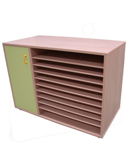 MUEBLE ARMARIO Y CARTULINERO BAJO HAYA MOBEDUC 602214HPS18