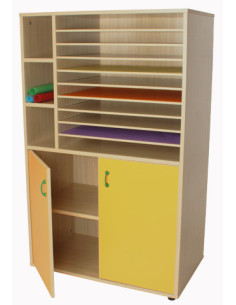 MUEBLE ARMARIO Y CARTULINERO  HAYA MOBEDUC 602210HPS18